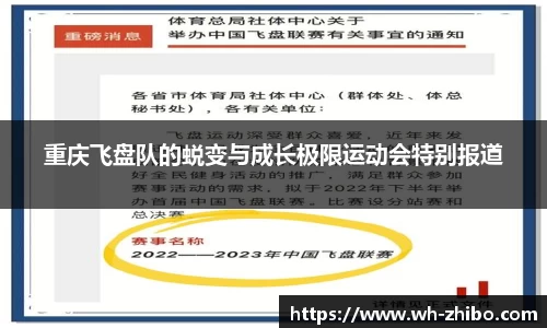 重庆飞盘队的蜕变与成长极限运动会特别报道