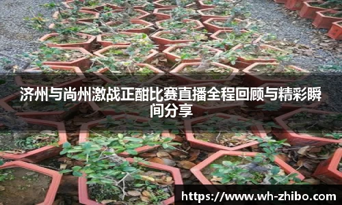 济州与尚州激战正酣比赛直播全程回顾与精彩瞬间分享