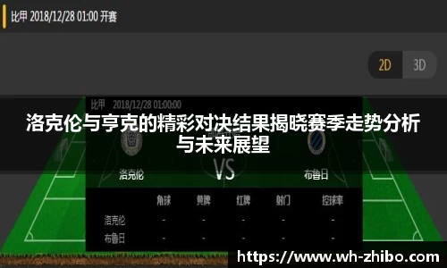 洛克伦与亨克的精彩对决结果揭晓赛季走势分析与未来展望